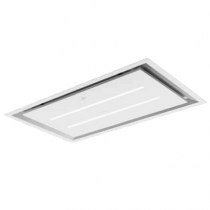 Hotte de plafond Canopée 90cm 520m3/h (800m3/h intensif) Blanc mat - ROBLIN Réf. 6411539