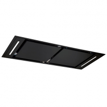 Hotte de plafond Confidence 100cm sans moteur Noir mat - ROBLIN Réf. 6805544 / 3500609684