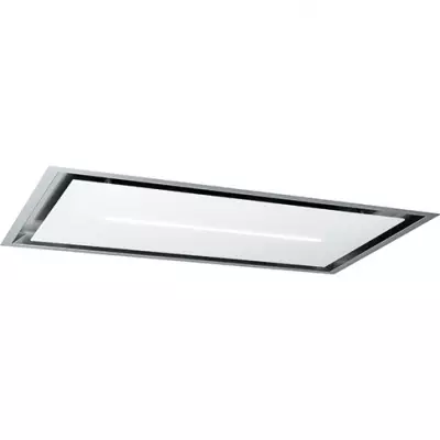 Hotte de plafond High Confidence Plus 120cm 905m3/h verre Blanc - ROBLIN R�f. 6627986