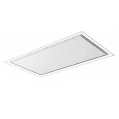 Hotte de plafond Solstice 90cm 590m3/h (750m3/h intensif) Blanc mat - Roblin R�f. 5482966