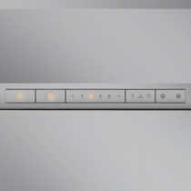 Hotte de plafond Stella 116.5cm 505m3/h (680m3/h intensif)   A++ Inox - MIELE Réf. DAC 2240 EDST Stella