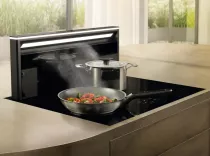 Hotte de plan de travail 80cm 450 m3/h Noir obsidien - MIELE R&eacute;f. DAD 6880 Levantar