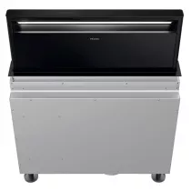 Hotte de plan de travail 80cm 450 m3/h Noir obsidienne - MIELE R&eacute;f. DAD 4870 Levantar 