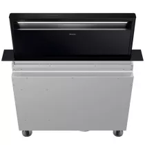 Hotte de plan de travail 91cm 450 m3/h Noir obsidienne - MIELE R&eacute;f. DAD 4370 Levantar 