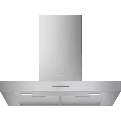 Hotte d�corative 90cm 463m3/h (688m3/h intensif) Inox - SMEG Elite R�f. KBT700XE