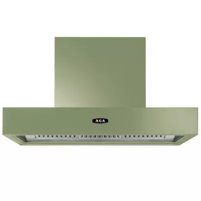 Hotte d�corative Aga plate 90cm 800m3/h (puissance max.) Vert Olive AGA-HOOD-890 SH-OLI