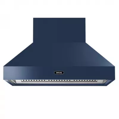 Hotte d�corative Aga pyramidale 100cm 800m3/h (puissance max.) Bleu Dartmouth AGA-HOOD-990 PH-DAR 