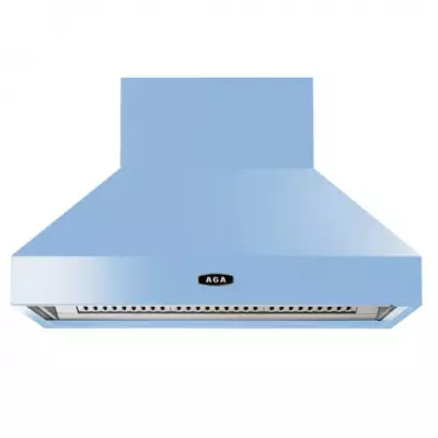 Hotte d�corative Aga pyramidale 100cm 800m3/h (puissance max.) Bleu Glacier AGA-HOOD-990 PH-DEB