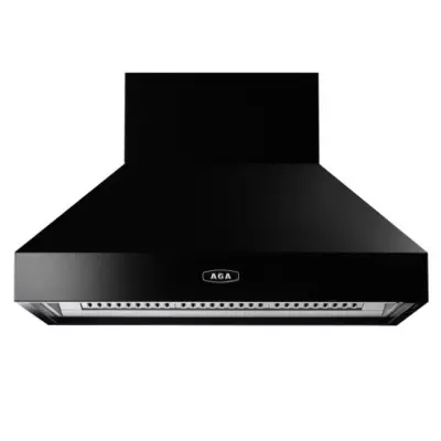 Hotte d�corative Aga pyramidale 100cm 800m3/h (puissance max.) Noir AGA-HOOD-990 PH-BLK