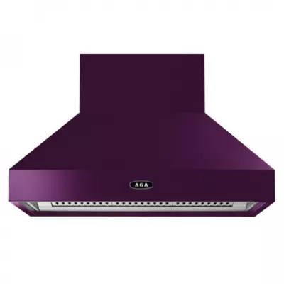 Hotte d�corative Aga pyramidale 110cm 800m3/h (puissance max.) Aubergine AGA-HOOD-1090 PH-AUB