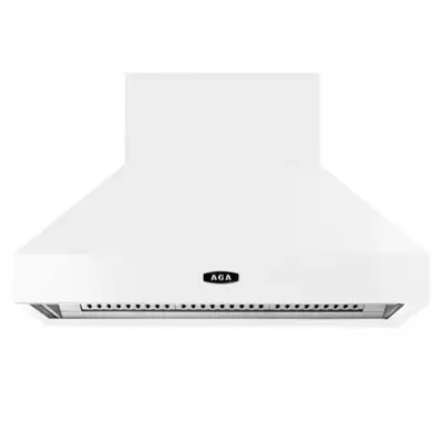 Hotte d�corative Aga pyramidale 110cm 800m3/h (puissance max.) Blanc AGA-HOOD-1090 PH-WHT