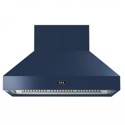 Hotte d�corative Aga pyramidale 110cm 800m3/h (puissance max.) Bleu Dartmouth AGA-HOOD-1090 PH-DAR