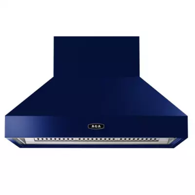 Hotte d�corative Aga pyramidale 110cm 800m3/h (puissance max.) Bleu fonc� AGA-HOOD-1090 PH-DBL