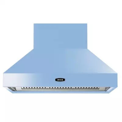 Hotte d�corative Aga pyramidale 110cm 800m3/h (puissance max.) Bleu Glacier AGA-HOOD-1090 PH-DEB