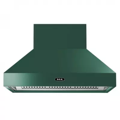 Hotte d�corative Aga pyramidale 110cm 800m3/h (puissance max.) Vert anglais AGA-HOOD-1090 PH-BRG