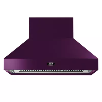 Hotte d�corative Aga pyramidale 90cm 800m3/h (puissance max.) Aubergine AGA-HOOD-890 PH-AUB
