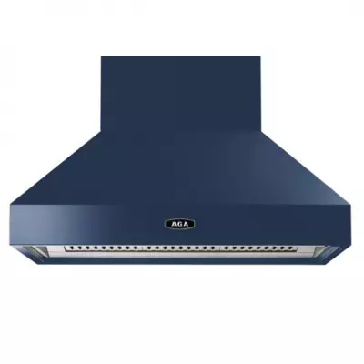 Hotte d�corative Aga pyramidale 90cm 800m3/h (puissance max.) Bleu Dartmouth AGA-HOOD-890 PH-DAR