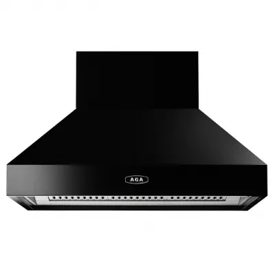 Hotte d�corative Aga pyramidale 90cm 800m3/h (puissance max.) Noir AGA-HOOD-890 PH-BLK
