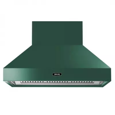 Hotte d�corative Aga pyramidale 90cm 800m3/h (puissance max.) Vert Anglais AGA-HOOD-890 PH-BRG