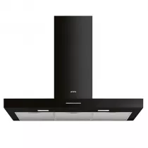Hotte d&eacute;corative box 90cm 480 m&sup3;/h A Noir - SMEG Elite R&eacute;f. KBT900BL