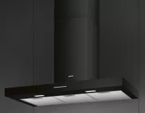 Hotte d&eacute;corative box 90cm 480 m&sup3;/h A Noir - SMEG Elite R&eacute;f. KBT900BL
