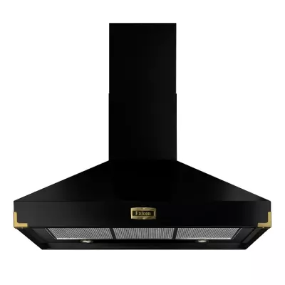 Hotte d�corative Falcon PKR 1092 ultra aspirante Noir Laiton FHDSE1092BL/B 110cm 1000m3/h