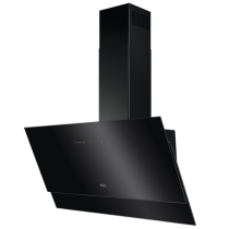 Hotte décorative inclinée 90cm 700m3/h Noir - AEG Réf. DVE5971HB