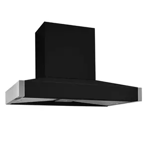 Hotte d�corative Mercury PC 120cm 775m3/h Noir mat - FALCON R�f. MHDPC1200MB/-EU