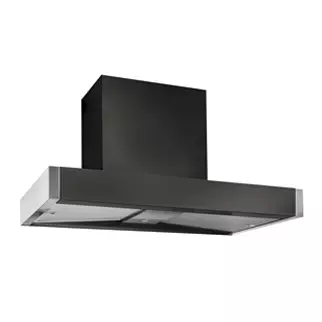 Hotte d�corative Mercury SC 120cm 775m3/h Noir brillant - FALCON R�f. MHDSC1200GB/-EU
