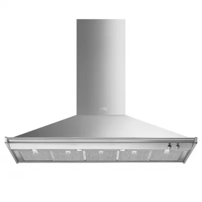 Hotte d�corative Op�ra 150cm 781m3/h Inox - SMEG R�f. KD150HXE