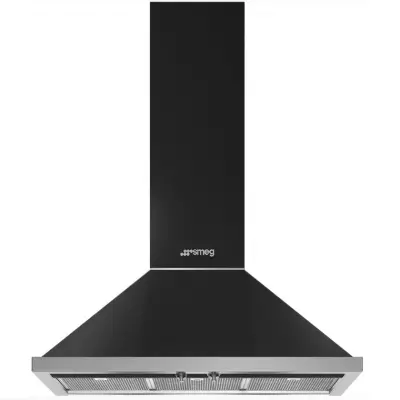 Hotte d�corative Portofino 90cm 797m3/h Anthracite - SMEG ELITE R�f. KPF9AN