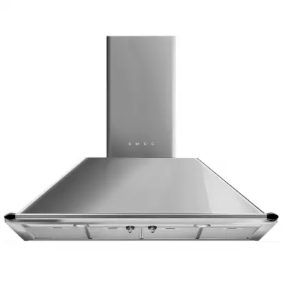 Hotte d�corative pyramidale 110cm 788m3/h Inox -SMEG R�f. KTR110XE