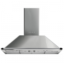 Hotte décorative pyramidale 110cm 788m3/h Inox -SMEG Réf. KTR110XE