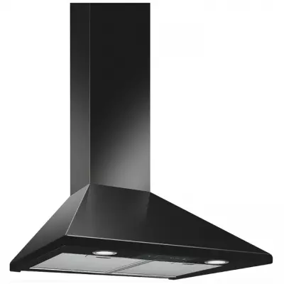 Hotte d�corative pyramidale 60cm 635m3/h Noir - SMEG R�f. KSED65NEE