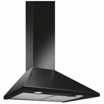 Hotte décorative pyramidale 60cm 635m3/h Noir - SMEG Réf. KSED65NEE