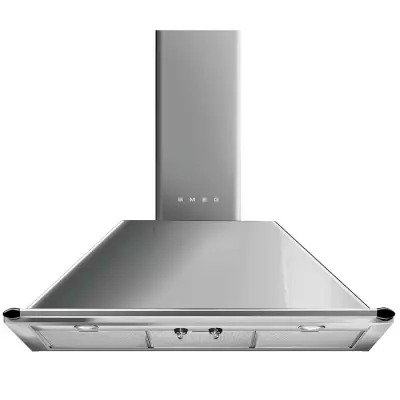 Hotte d�corative Victoria 90cm 788m3/h Inox - SMEG R�f. KTR90XE