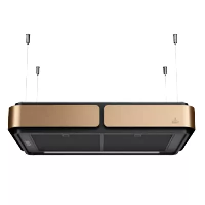 Hotte �lot Celeste 80cm Inox noir mat / cuivre - Roblin R�f. 6503203