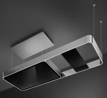 Hotte &icirc;lot ISOLA 180cm 420 m&sup3;/h Inox / verre - SMEG Elite R&eacute;f. KSLS18X