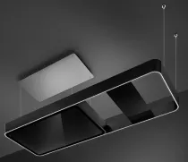 Hotte &icirc;lot ISOLA 180cm 420 m&sup3;/h Noir mat- SMEG Elite R&eacute;f. KSLS18MB