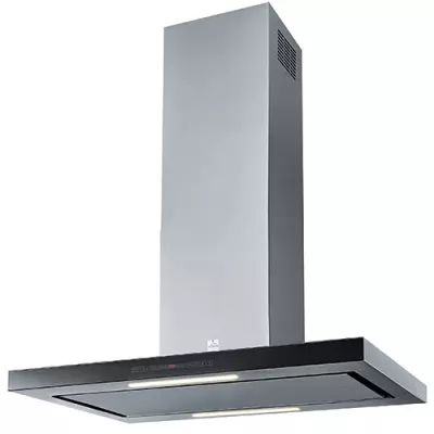 Hotte �lot Osmose 90cm 502m3/h Inox / verre Noir - ROBLIN R�f. 6627306