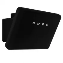 Hotte inclin&eacute;e 75cm 620 m3/h A  Noir Mat - SMEG R&eacute;f. KFAB84MB