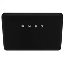 Hotte inclin&eacute;e 75cm 620 m3/h A  Noir Mat - SMEG R&eacute;f. KFAB84MB