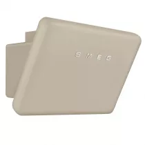 Hotte inclin&eacute;e 75cm 620 m3/h A Beige lin - SMEG R&eacute;f. KFAB84ML