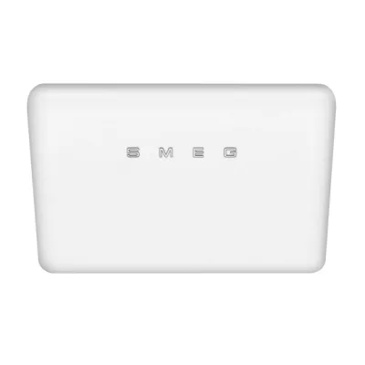 Hotte inclin�e 75cm 620 m3/h A Blanc Mat - SMEG R�f. KFAB84MW