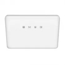 Hotte inclin&eacute;e 75cm 620 m3/h A Blanc Mat - SMEG R&eacute;f. KFAB84MW