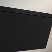 Hotte inclinée 90cm 415m3/h (875m3/h intensif) A++ Noir obsidien mat - MIELE Réf. DAH 4980 125 Gala Edition