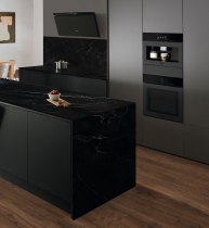 Hotte inclinée 90cm 415m3/h (875m3/h intensif) A++ Noir obsidien mat - MIELE Réf. DAH 4980 125 Gala Edition