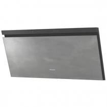 Hotte inclinée 90cm 415m3/h (875m3/h intensif)A++ aspect béton - MIELE Réf. DAH 4970 CONO Sienna