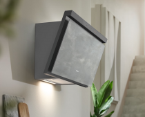 Hotte inclinée 90cm 415m3/h (875m3/h intensif)A++ aspect béton - MIELE Réf. DAH 4970 CONO Sienna