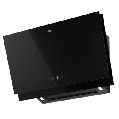 Hotte inclin�e Maris Pro 90cm 450m3/h (790m3/h intensif) Noir - FRANKE R�f. 233810